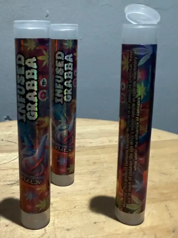 Single Tubes of Infused Grabba